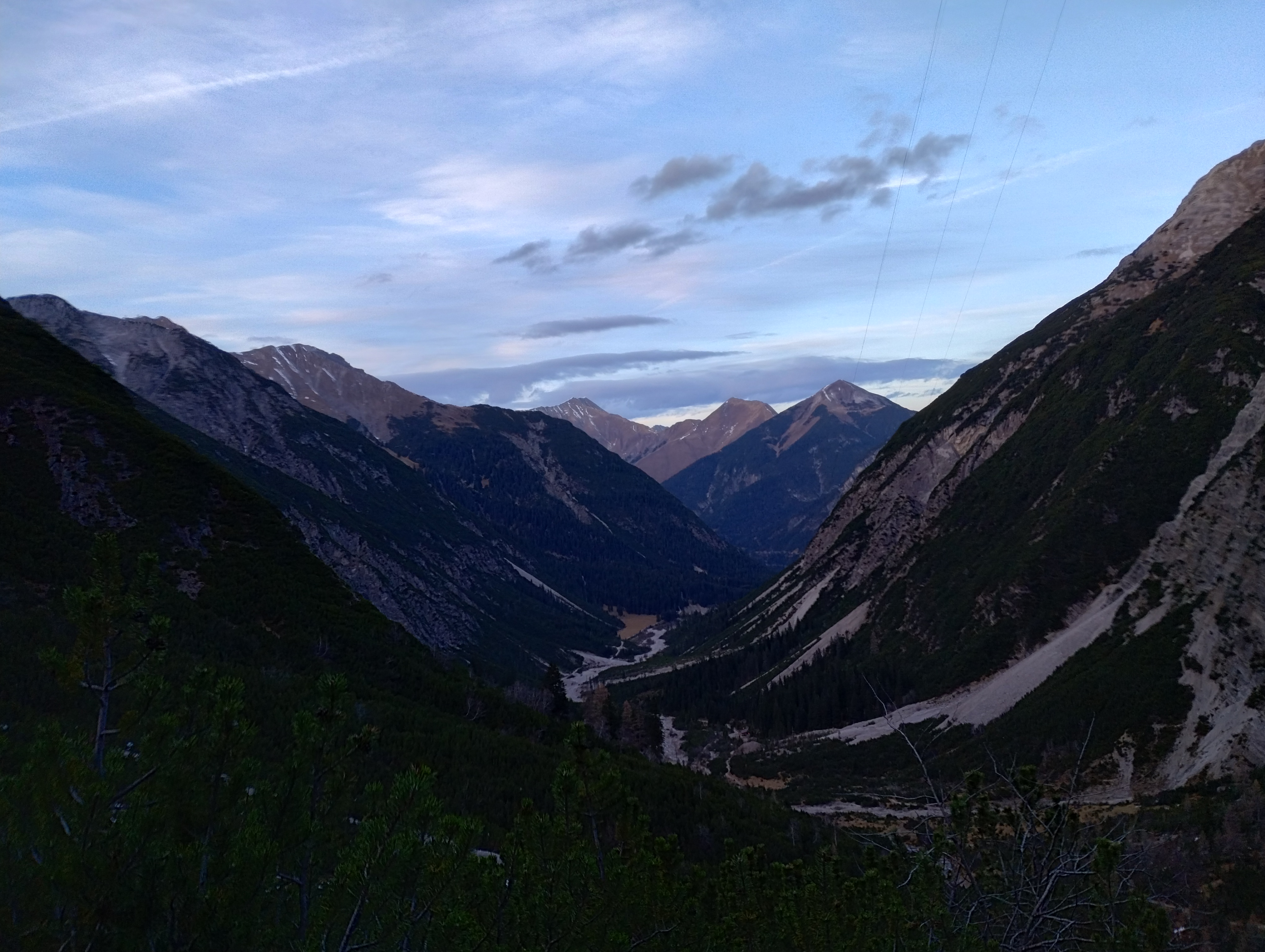 valley in the alps